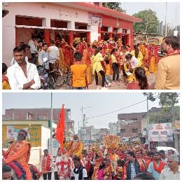 कौशाम्बी24नवम्बर24*श्रीमद् भागवत कथा में उमड़ा भक्तों का जन सैलाब*