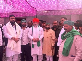 बाराबंकी28नवम्बर24*अब किसान आंदोलन पर जिंदा रहेगा: राकेश टिकैत