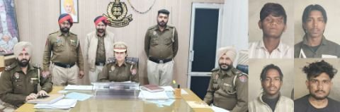 पंजाब30नवम्बर24*हत्या के मामले चार आरोपियों का दो दिन का पुलिस रिमांड और मिला