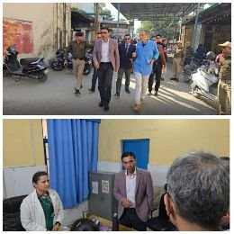 देहरादून30नवम्बर24*दून डीएम लगातार एक्शन में, उप जिला चिकित्सालय विकास नगर का औचक निरीक्षण,