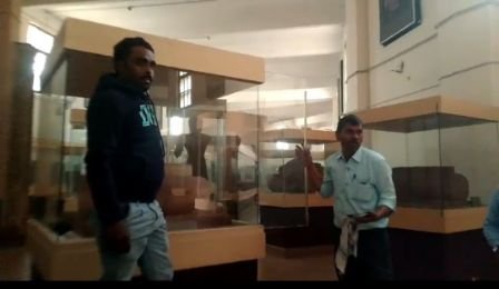 मथुरा30नवम्बर24*मुख्यमंत्री के मथुरा आगमन को लेकर राजकीय संग्रहालय मैं धमक।