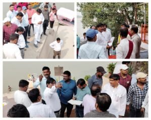 मिर्जापुर: 4अक्टूबर 24 *छठ पूजा की तैयारियों को लेकर नपाध्यक्ष श्यामसुंदर केशरी ने घाटों का किया निरीक्षण* मिर्जापुर: 4अक्टूबर 24 *छठ पूजा की तैयारियों को लेकर नपाध्यक्ष श्यामसुंदर केशरी ने घाटों का किया निरीक्षण*