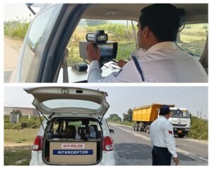 अनूपपुर 05 नवंबर 24*तेज गति से वाहन चलाने वाले 3 कार चालकों पर ट्रैफिक पुलिस द्वारा की गई कार्यवाही