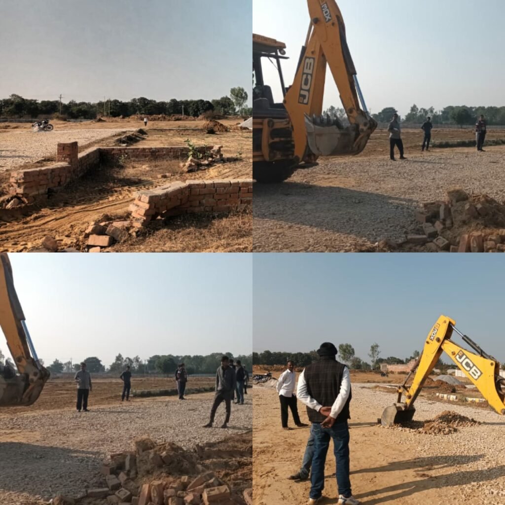 लखनऊ11दिसम्बर24*जिलाधिकारी के आदेशानुसार तहसील प्रशासन सरकारी भूमि पर को कराया कब्जा मुक्त.....*