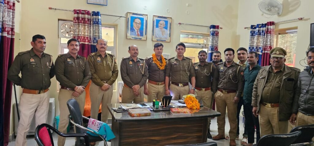 रायबरेली20दिसम्बर24*कोतवाली परिसर में हुआ विदाई समारोह का आयोजन