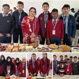 अयोध्या20दिसम्बर24*बिना आग का उपयोग किए बच्चों ने बनाए विभिन्न प्रकार के स्वादिष्ट व्यंजन