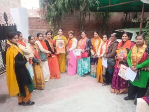 मथुरा23दिसम्बर24*गौरक्षको पर हुए लाठी चार्ज की विश्व हिंदू महासंघ की राष्ट्रीय अध्यक्ष रीना सिंह ने निंदा की।