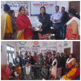 अयोध्या1दिसम्बर24पॉजिटिव वुमन नेटवर्क सोसाइटी द्वारा संगोष्ठी और दान उत्सव का हुआ आयोजन