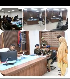 मथुरा 02 दिसम्बर 2024* *पुलिस कार्यालय मथुरा पर जनसुनवाई*