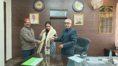 पूर्णिया बिहार4नवंबर24*पूर्णिया विश्वविद्यालय पूर्णिया के मैथ सेमेस्टर 2 की छात्रा भावना कुमारी ने बिहार पब्लिक सर्विस परीक्षा पास की। पूर्णिया बिहार4नवंबर24*पूर्णिया विश्वविद्यालय पूर्णिया के मैथ सेमेस्टर 2 की छात्रा भावना कुमारी ने बिहार पब्लिक सर्विस परीक्षा पास की।