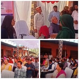 सुल्तानपुर4दिसम्बर24*पीरोसरैया ग्रामसभा में उपजिलाधिकारी ने लगाई चौपाल*