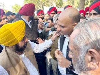 पंजाब05दिसम्बर24*मुख्यमंत्री भगवंत मान से मिले विधायक संदीप जाखड़