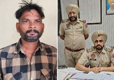 पंजाब05दिसम्बर24*चोरी के मोटरसाईकिलों की जाली आर.सी. बनाने वाले गिरोह का सदस्य सोनी काबू