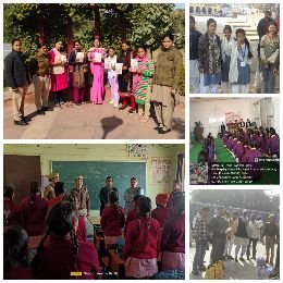 मथुरा7दिसंबर24*एंटी रोमियों टीमों द्वारा महिलाओं व बालिकाओं की सुरक्षा व सम्मान एवं स्वावलंबन हेतु जागरूक किया गया