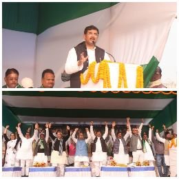 पूर्णिया बिहार 8 दिसंबर 24*नारी -सशक्तिकरण के क्षेत्र में बिहार देश भर में बना उदाहरण : संतोष कुशवाहा