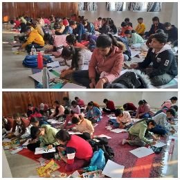 गाजीपुर09दिसम्बर24*साहित्य चेतना समाज का प्रतियोगिता सम्पन्न