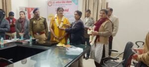 मथुरा10दिसम्बर24*महिला आयोग उत्तर प्रदेश की अध्यक्ष का लोक निर्माण विभाग के गेस्ट हाउस में हुआ भव्य स्वागत।