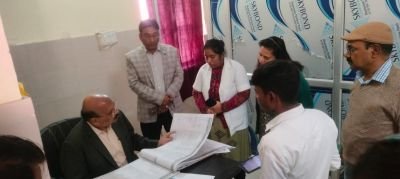 रायबरेली12दिसम्बर24*सीएमओ ने किया सीएचसी का औचक निरीक्षण साफ सफाई के दिए निर्देश