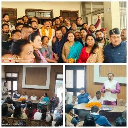 कुमांऊ13दिसम्बर24*आज भारतीय जनता पार्टी के कार्यकर्ताओं की एक बैठक निकाय चुनाव के संबंध में,