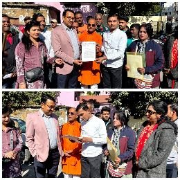 हल्द्वानी14दिसम्बर24*पुरुष आयोग एवं पुरुष कल्याण मंत्रालय बनाने के लिए प्रधानमंत्री नरेन्द्र मोदी को ज्ञापन भेजा