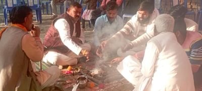 रायबरेली14दिसम्बर24*कुसमहुरा गांव स्थित झंडा वीर बाबा के स्थान पर संपन्न हुआ मेला एवं विशाल भंडारे का आयोजन