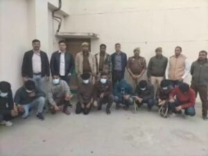 वाराणसी14दिसम्बर24*अंतरराष्ट्रीय साइबर ठगों का गैंग चढ़ा पुलिस के हत्थे।