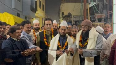 अयोध्या16दिसम्बर24*अस्थाई गेट बाब ए शेख़ उल आलम का हुआ उदघाटन