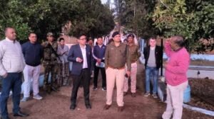 अनूपपुर19दिसम्बर24*कलेक्टर हर्षल पंचोली ने अमरकंटक में निर्माणाधीन सस्पेंशन ब्रिज तथा मैकल पार्क का किया निरीक्षण