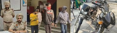 पंजाब19दिसम्बर24*नगर थाना पुलिस ने मोटरसाईकिल चोरी के आरोप में 3 आरोपियों को काबू किया, पुलिस रिमांड पर पंजाब19दिसम्बर24*नगर थाना पुलिस ने मोटरसाईकिल चोरी के आरोप में 3 आरोपियों को काबू किया, पुलिस रिमांड पर