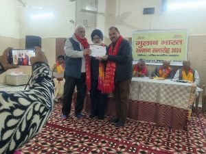 दिल्ली23दिसम्बर24*'गुलाब भारत सम्मान-2024' में किया गया विशिष्ट एवं वरिष्ठ नागरिकों का सम्मान