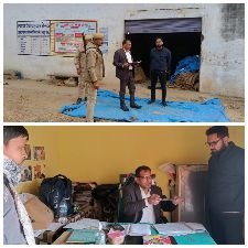 मिर्जापुर:24 दिसम्बर 24 *धान खरीद केन्द्र का आकस्मिक निरीक्षण*