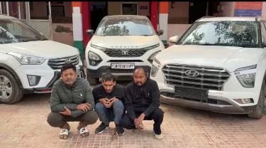 मथुरा 25 दिसंबर 2024*03 अंतरराज्यीय वाहन चोर पुलिस की गिरफ्त मे