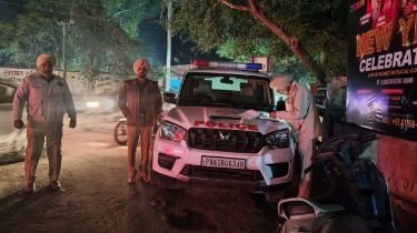 पंजाब26दिसम्बर24*नगर थाना पुलिस ने नाकाबंदी कर चालान काटे