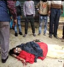 कानपुर नगर28दिसम्बर24*ट्रैक्टर के नीचे आ जाने से महिला की हुई दर्दनाक मौत