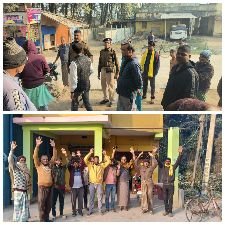 पूर्णिया बिहार 29 दिसंबर 24* जिले के जलालगढ़ में एक रेल कर्मी के घर 10 लाख की बड़ी चोरी। 