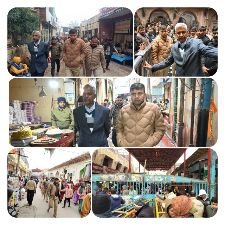 मथुरा 30 दिसंबर 2024* पैदल गश्त– श्रीबांके बिहारी जी मन्दिर