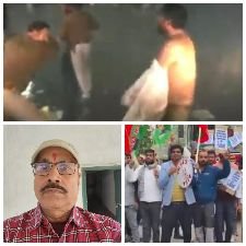 पूर्णिया बिहार 31 दिसंबर24*पटना में बी पी एस ‌सी अभ्यर्थियों पर लाठीचार्ज गैरकानूनी हरकत-माधव सिंह ‌।