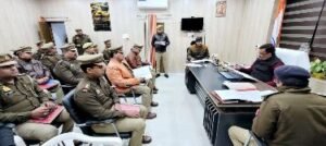 कानपुर नगर30दिसम्बर24*पुलिस उपायुक्त (पश्चिम) कानपुर नगर द्वारा थाना पनकी का किया गया अर्दली रूम।*