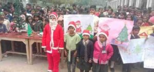 कौशाम्बी २४ दिसम्बर २०२४* बड़ी धूमधाम से स्कूली बच्चों ने मनाया क्रिसमस डे का कार्यक्रम
