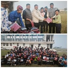 कौशांबी01जनवरी25*खिलाड़ियों को नगर पालिका अध्यक्ष ने दिया स्वेटर* कौशांबी01जनवरी25*खिलाड़ियों को नगर पालिका अध्यक्ष ने दिया स्वेटर*