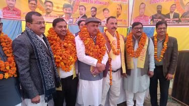 कौशांबी01जनवरी25*राष्ट्रीय जन उद्योग व्यापार संगठन के जिला अध्यक्ष बने अरविंद केसरवानी*