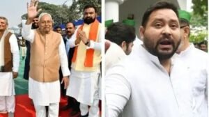 पटना02जनवरी25*नीतीश साथ में आएं, काम करेंगे.., लालू के ऑफर पर मीडिया से बोले तेजस्वी- आपको ठंडाने के लिए कह दिया*