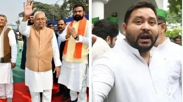 पटना02जनवरी25*नीतीश साथ में आएं, काम करेंगे.., लालू के ऑफर पर मीडिया से बोले तेजस्वी- आपको ठंडाने के लिए कह दिया*