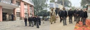 पंजाब02जनवरी25*सीनियर सैशन जज ने किया अबोहर कोर्ट कम्पलैक्स का निरीक्षण