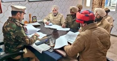 पंजाब03जनवरी25*एसएचओ सुनील कुमार ने सदर थाना पुलिस कर्मचारियों से की मीटिंग,