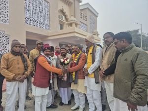 अयोध्या03जनवरी25*पासी समाज ने विधायक का प्रकट किया आभार
