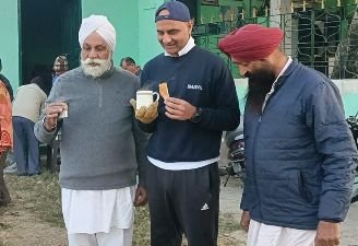 पंजाब04जनवरी25*दिव्य ज्योति जागृति संस्था ने किया चाय का प्रबंध