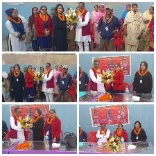 रायपुर छत्तीसगढ़04जनवरी24*मदर टेरेसा नैशनल फाउंडेशन द्वारा आयोजित सेमिनार में चीफ गेस्ट, मुमताज अली जी।