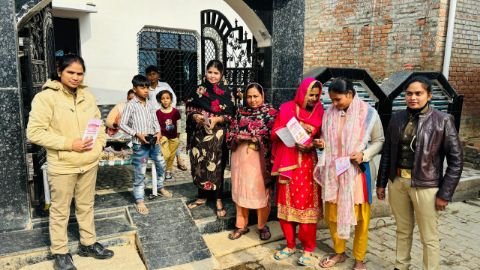 कौशांबी04जनवरी25* संदीपन घाट थाना के मूरतगंज बड़ी धन्नी में चलाया गया महिला शशक्तिकरण अभियान* कौशांबी04जनवरी25* संदीपन घाट थाना के मूरतगंज बड़ी धन्नी में चलाया गया महिला शशक्तिकरण अभियान*