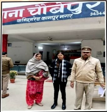 कानपुर नगर06जनवरी25* कस्बा चौबेपुर से गुमशुदा लड़की की पुलिस टीम द्वारा सकुशल बरामदगी